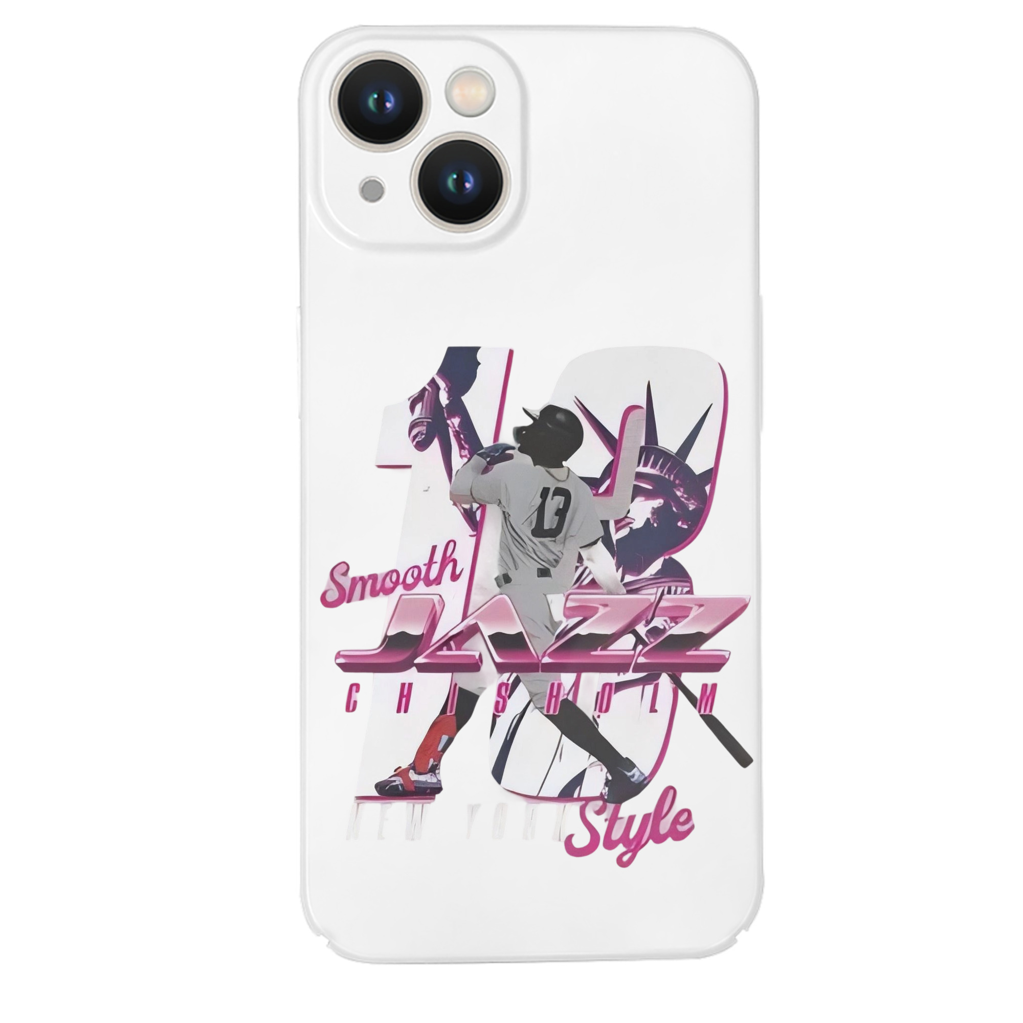 Jazz Chisholm Jr. 23 IPhone 14 Series Full-Cover Hard Case – Shockproof With Raised Camera Protection – Precise Cutouts, Wireless Charging Compatible – Durable, Anti-Yellowing, Easy To Clean